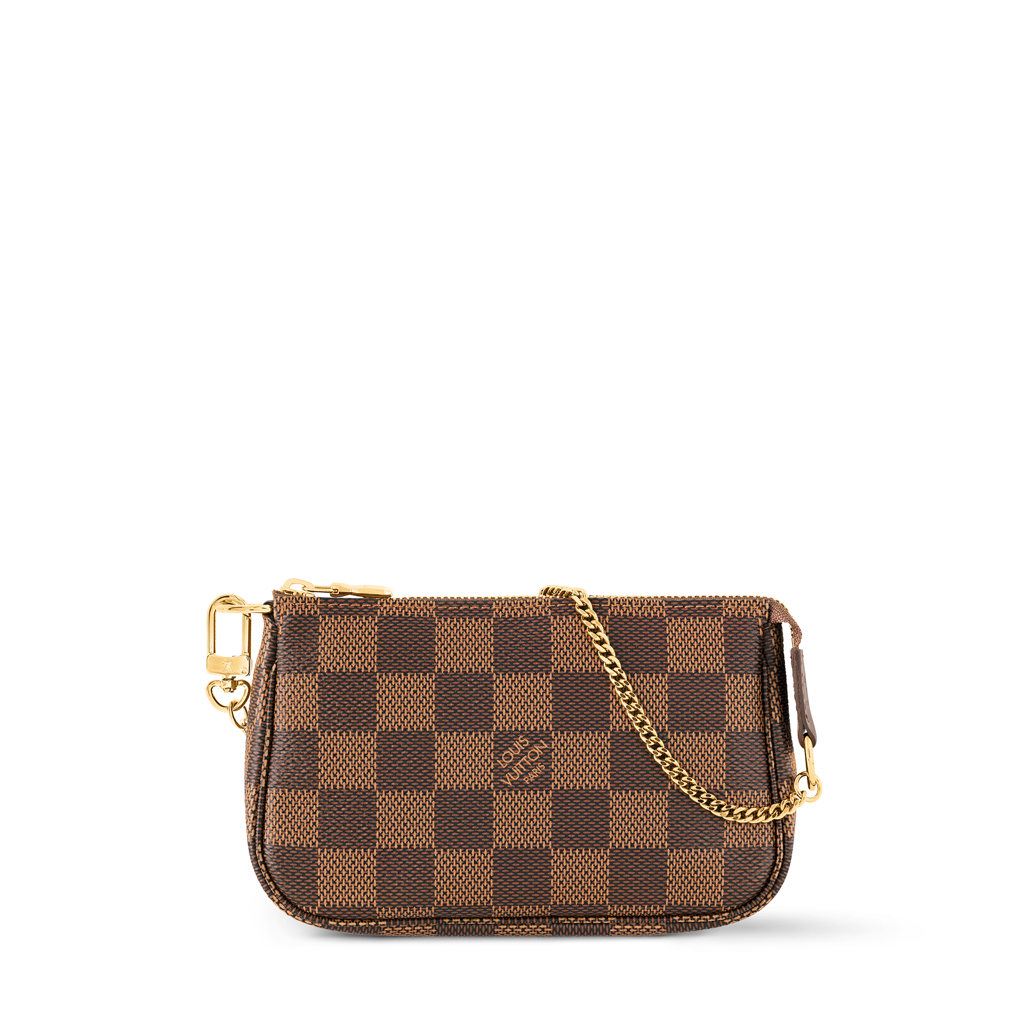 Bolsa Mini Pochette Accessoires Damier Ébène - Carteiras | LOUIS